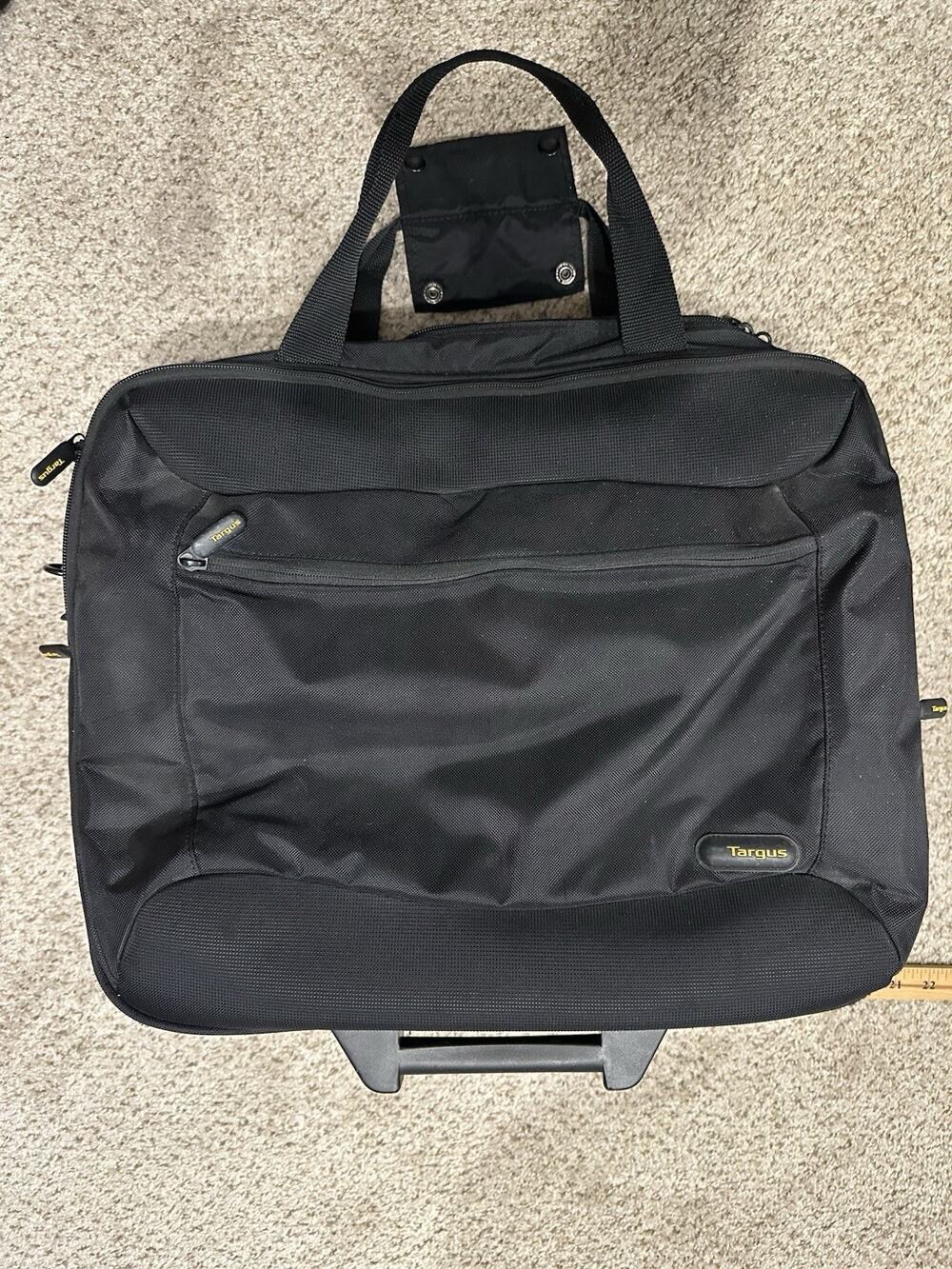 Targus Rolling Laptop Case Business Travel Computer Bag Retractable Handle